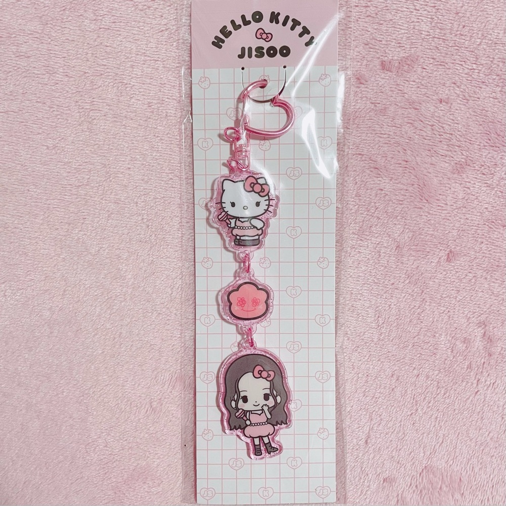 Sanrio Hello Kitty x BLACKPINK Jisoo Keychain